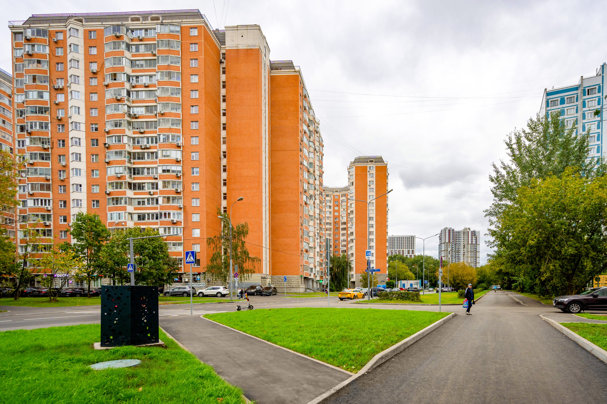 фото кгх Две улицы благоустроили в районе Хорошёво-Мнёвники