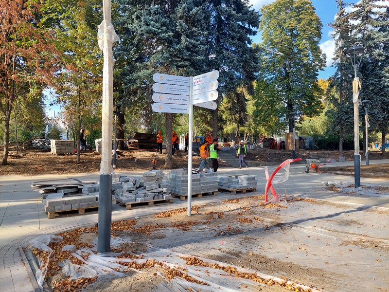 Екатерининский парк, благоустройство, фото Яна Маевская