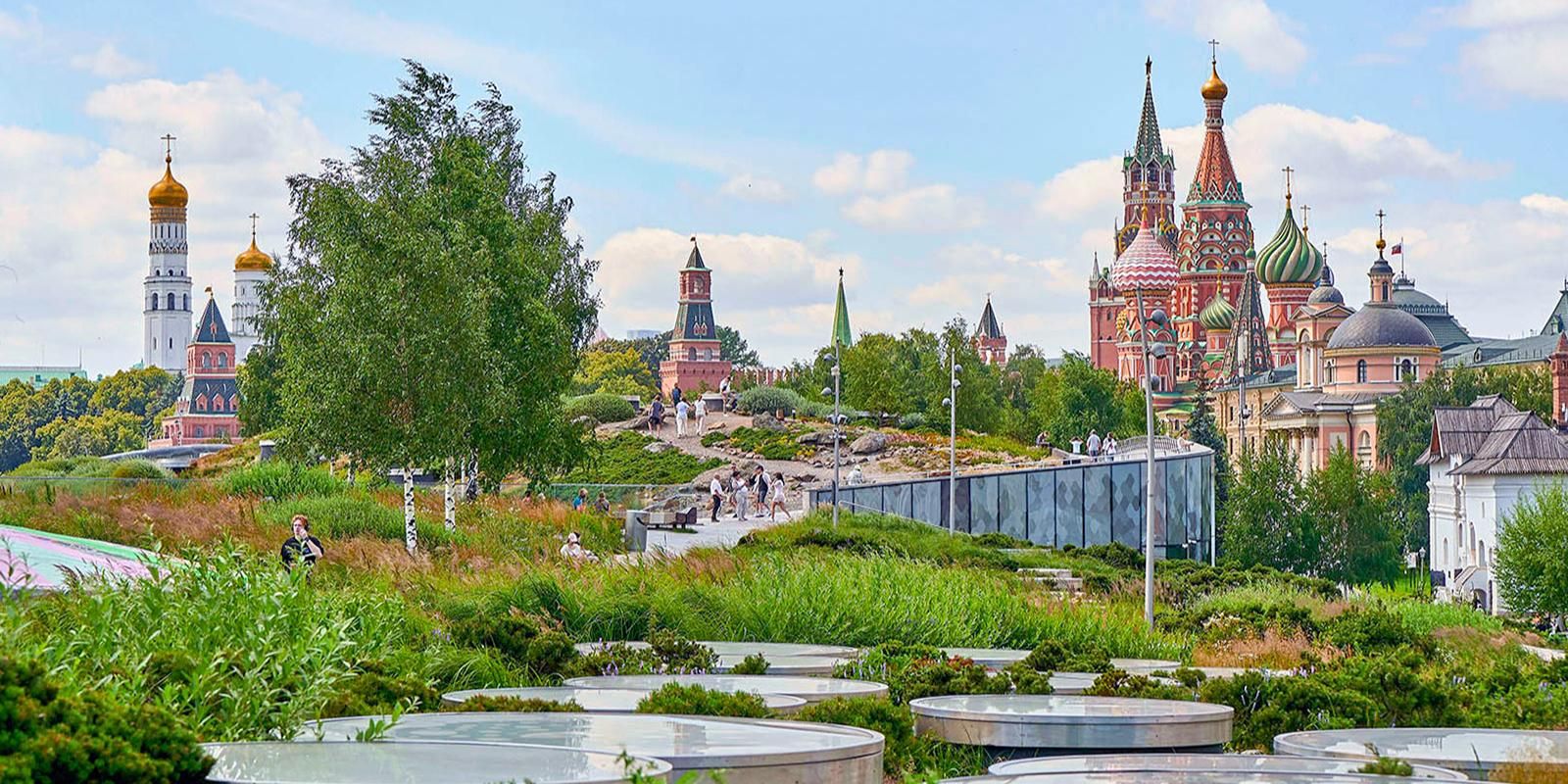 парк Зарядье, Кремль, фото mos.ru