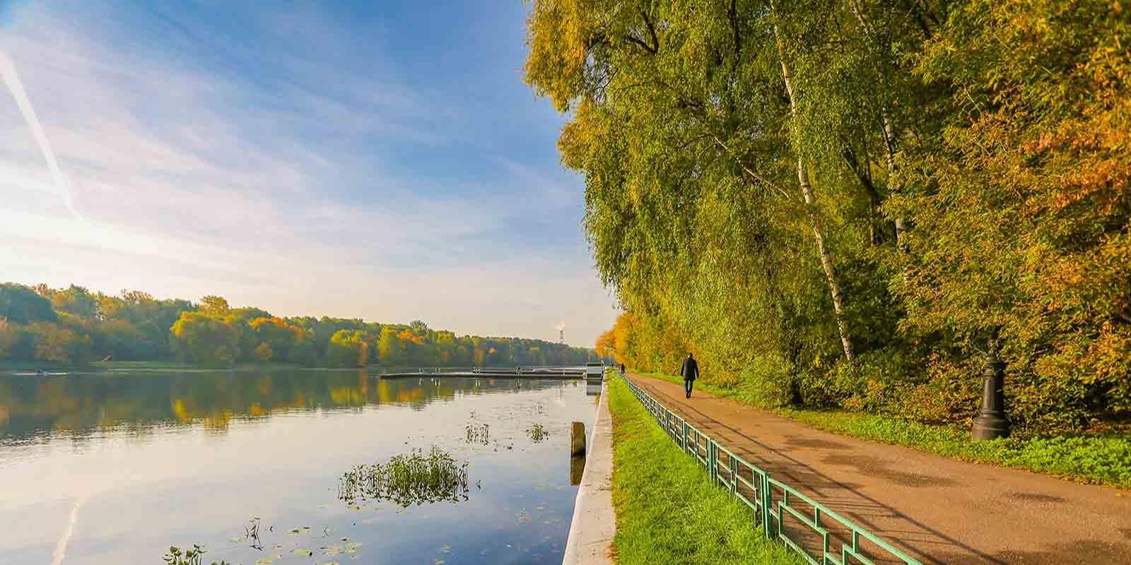 река, парк, осень, фото ДПиООС