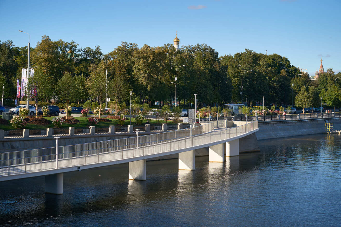 пешеходный мост, фото mos.ru