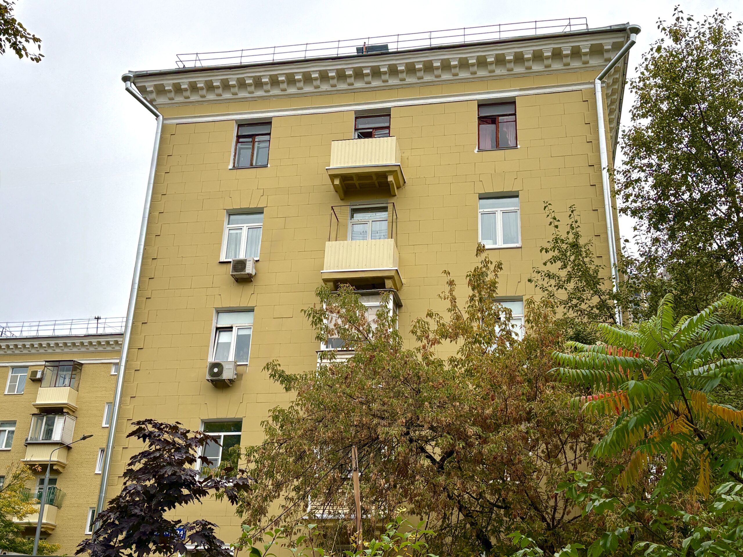 Капитальный ремонт дома 24 в Стрельбищенском переулке, фото фкр