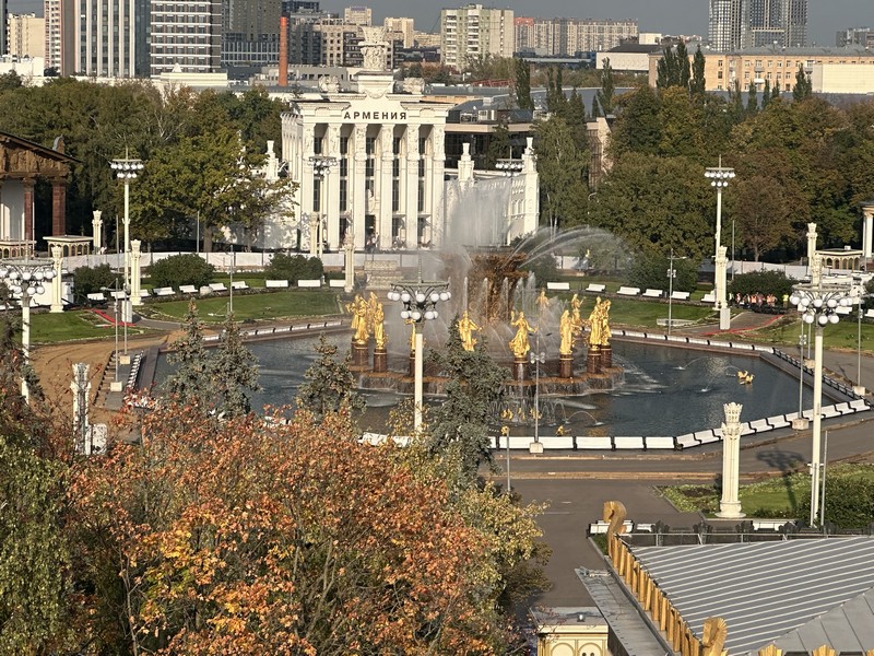 ВДНХ, фонтан, фото Лидия Миловидова