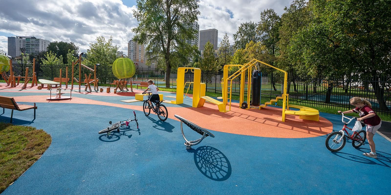 игровая площадка, благоустройство, фото КГХ