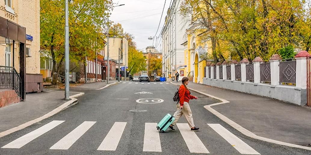 Малый Предтеченский переулок, благоустройство, фото КГХ