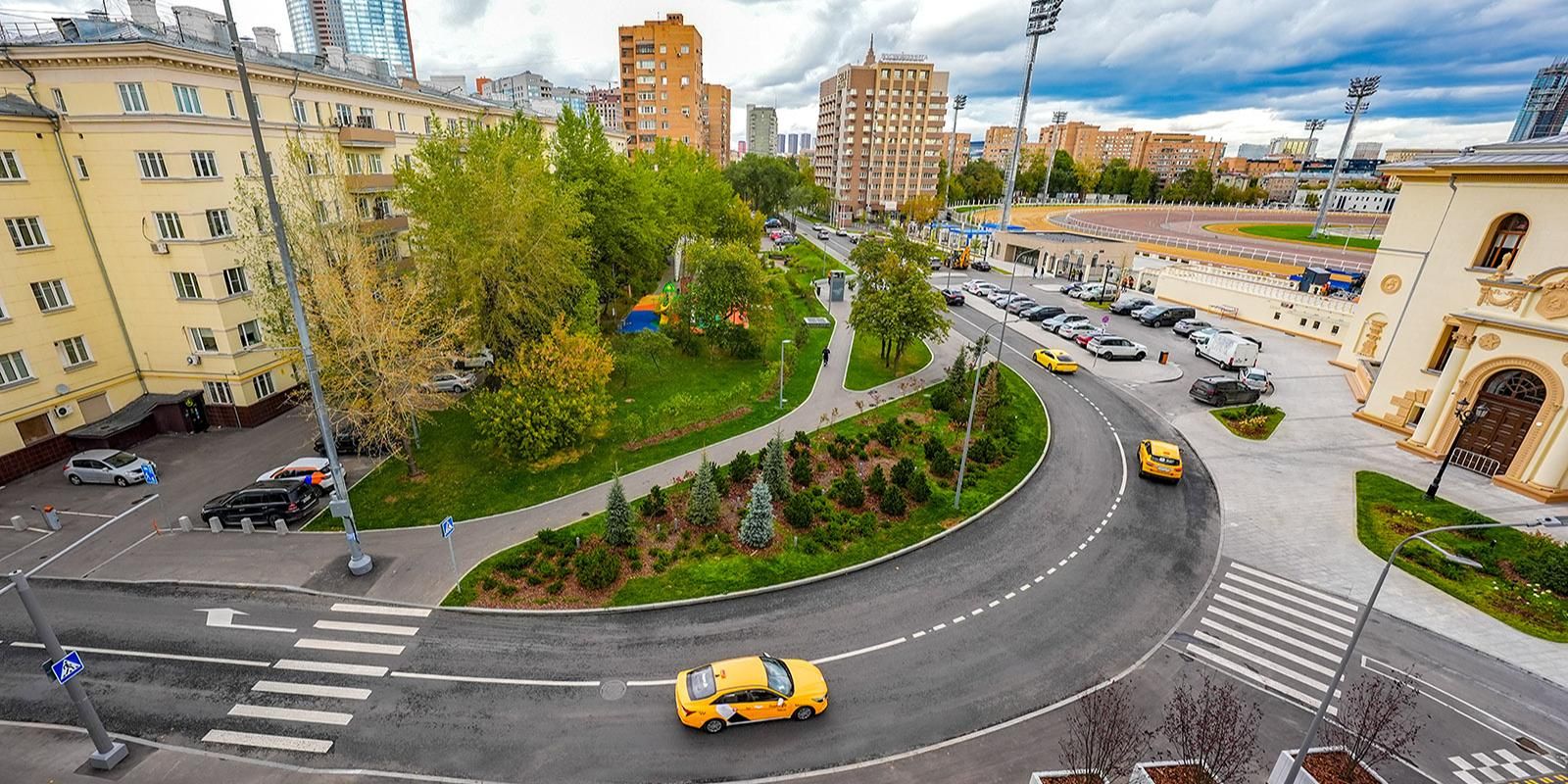дорога, благоустройство, фото mos.ru